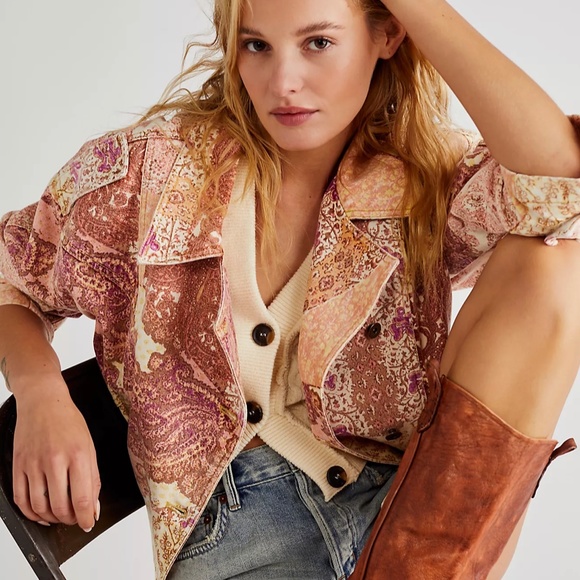 Free People Nadia Moto Jacket NWT - Picture 1 of 7